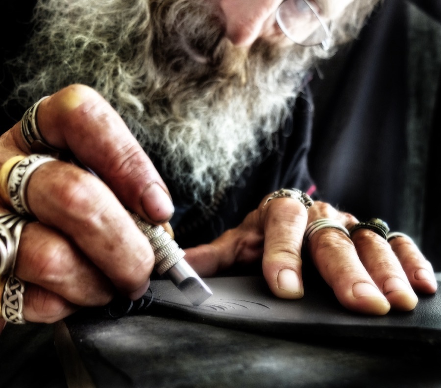 Katarzyna Janikowska-Leett - David, Leather Artisan